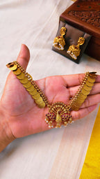 Mayura Kasu Heritage Necklace | TRDNK63