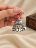 Saanvi Oxidised Ghungroo Jhumka| OXDE-29
