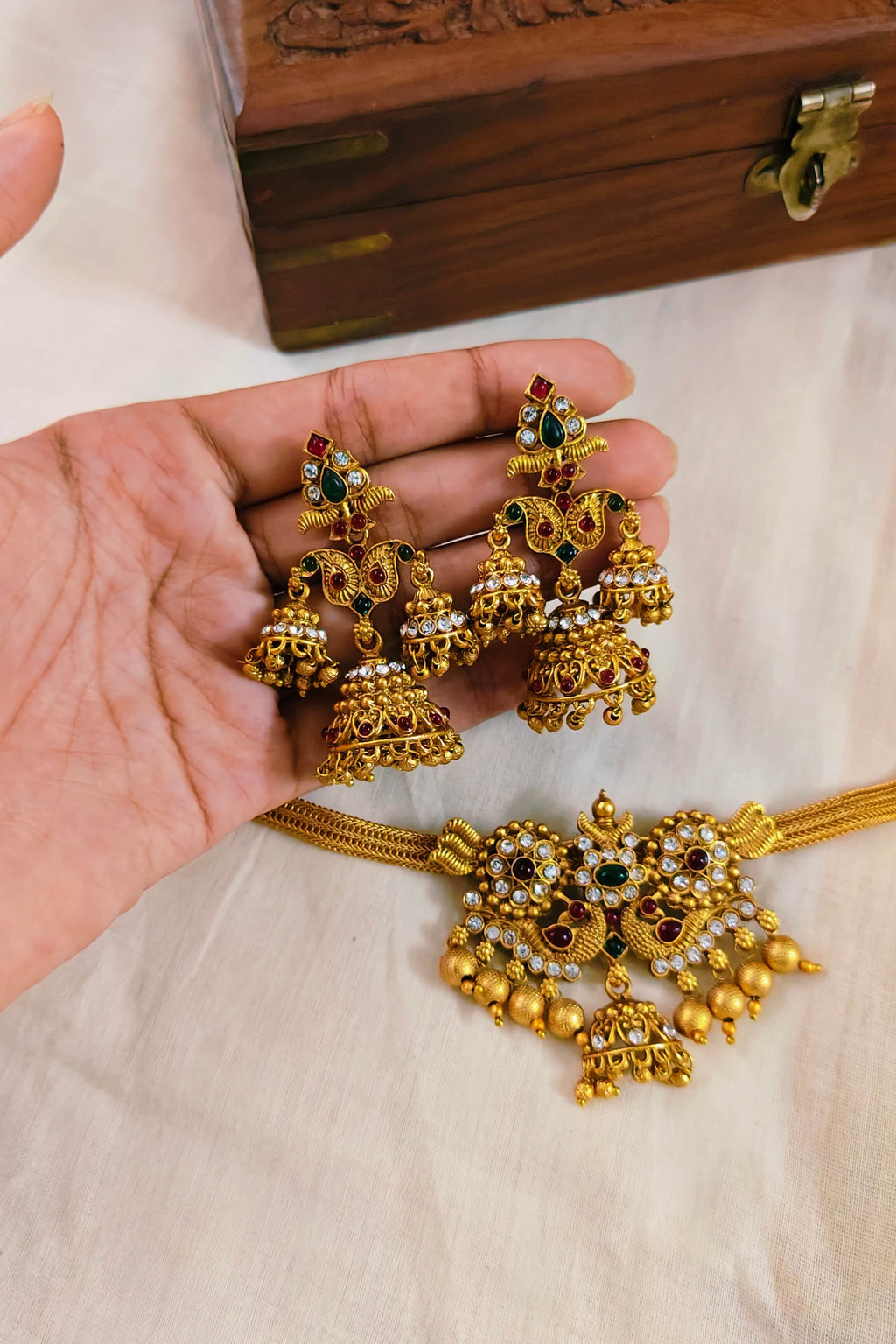 Padmavathi Heritage Necklace|TRDNK-62