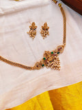 Lakshmi Pearl Cascade Necklace | TRDNK-4