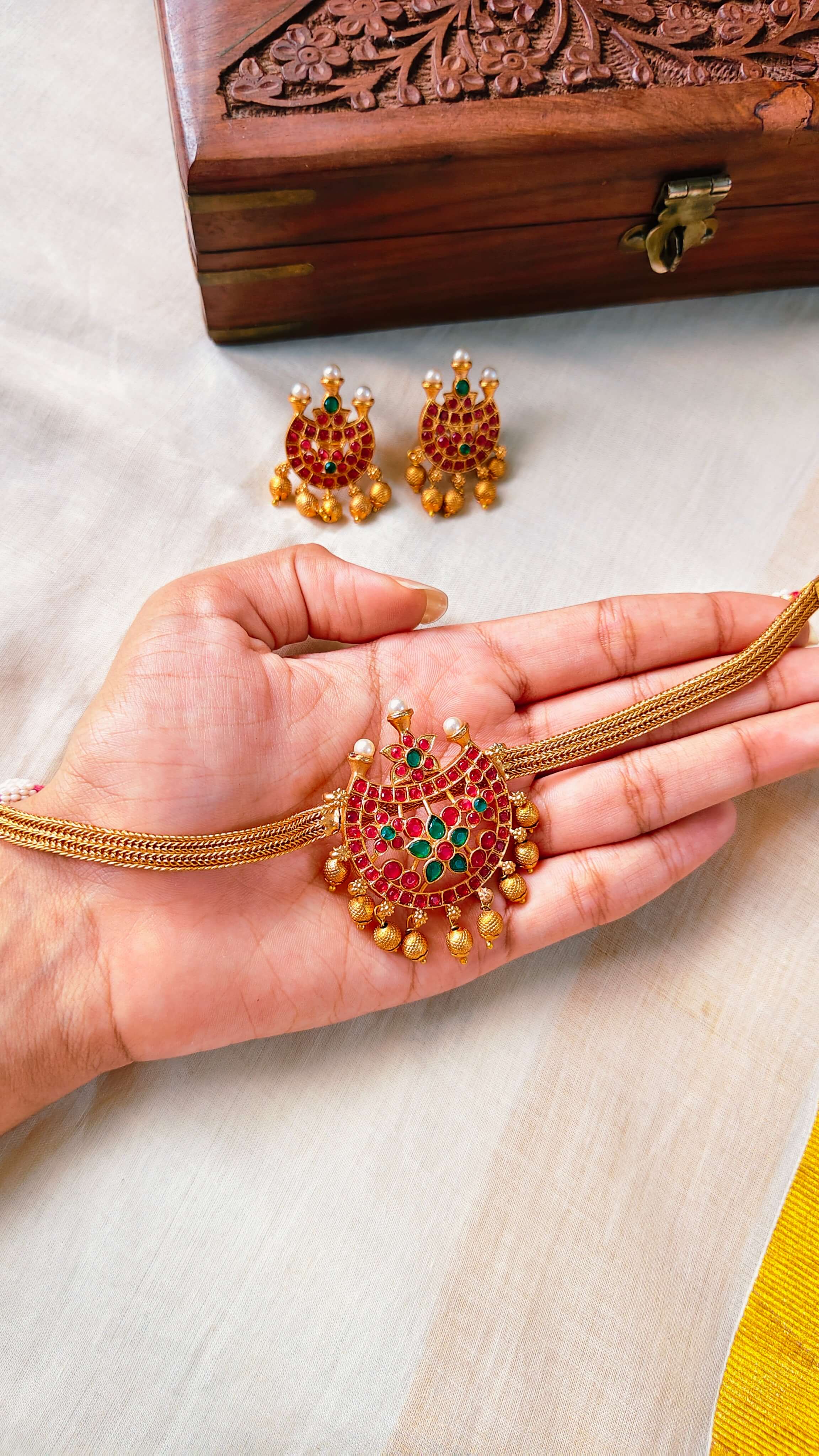 Padmika Heritage Choker Set | TRDNK-53
