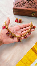 Crimson Heritage Necklace Set | TRDNK-57