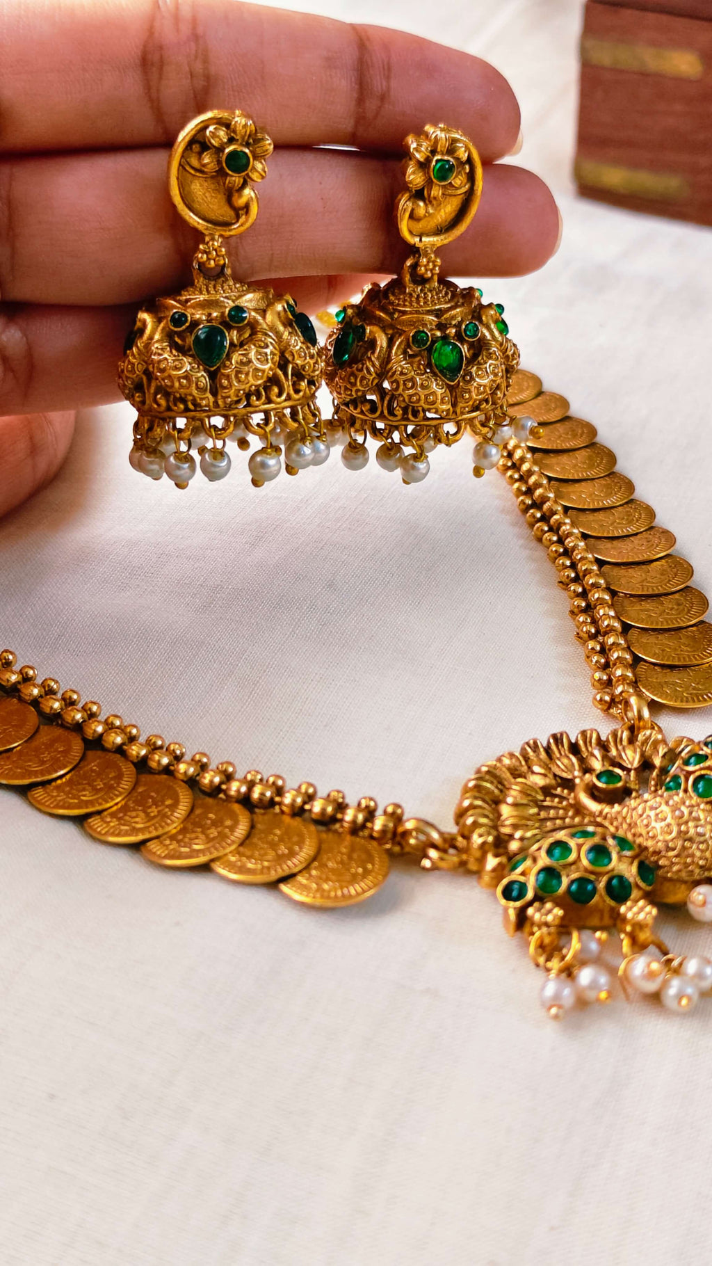 Mayura Kasu Heritage Necklace | TRDNK64