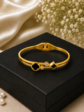 Anti Tarnish Clover Bangle
