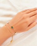 Anti Tarnish Double Layer Bracelet