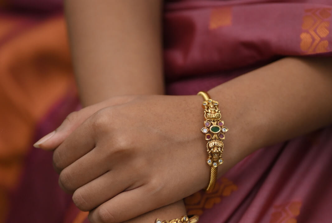 Mahalakshmi Heritage Bangle | TRDADBG-03