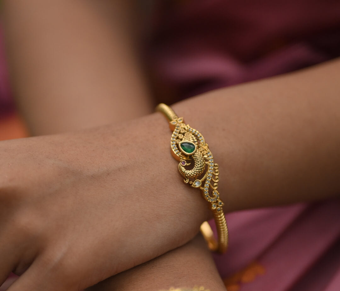 Mayurika Heritage Bangle | TRDADBG-04