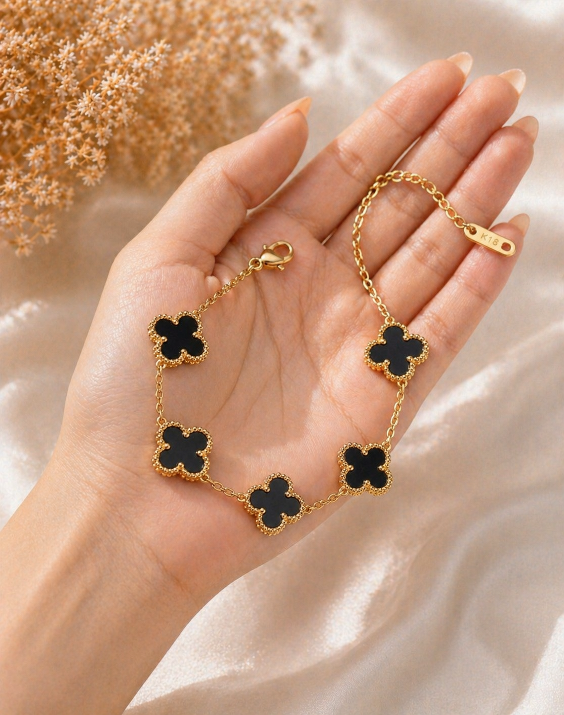 Stainless steel Gold plated Bracelet