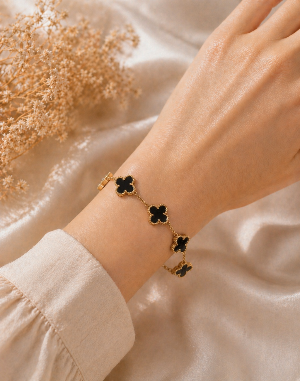 Stainless steel Gold plated Bracelet
