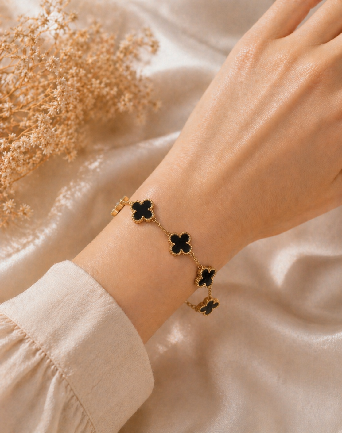 Stainless steel Gold plated Bracelet