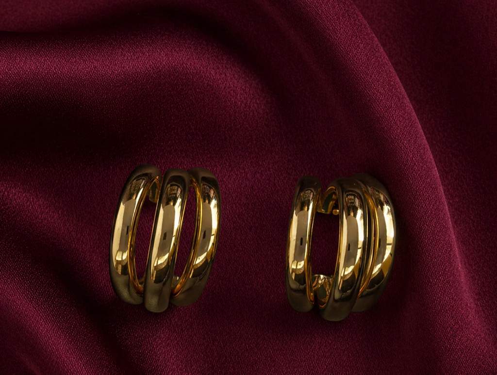 Gold plated Anti Tarnish stud
