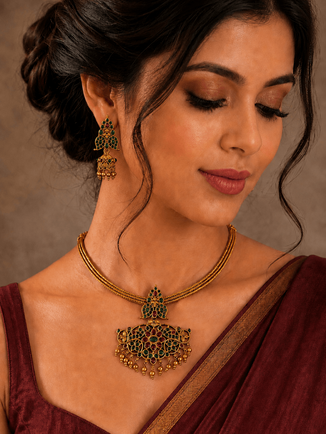 Aranyaa Heritage Necklace Set |TRDNK-81