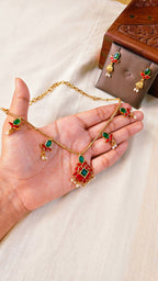 Rang Mahal Necklace Set | TRDNK-78