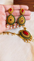 Harini Heritage Necklace Set | TRDNK-83