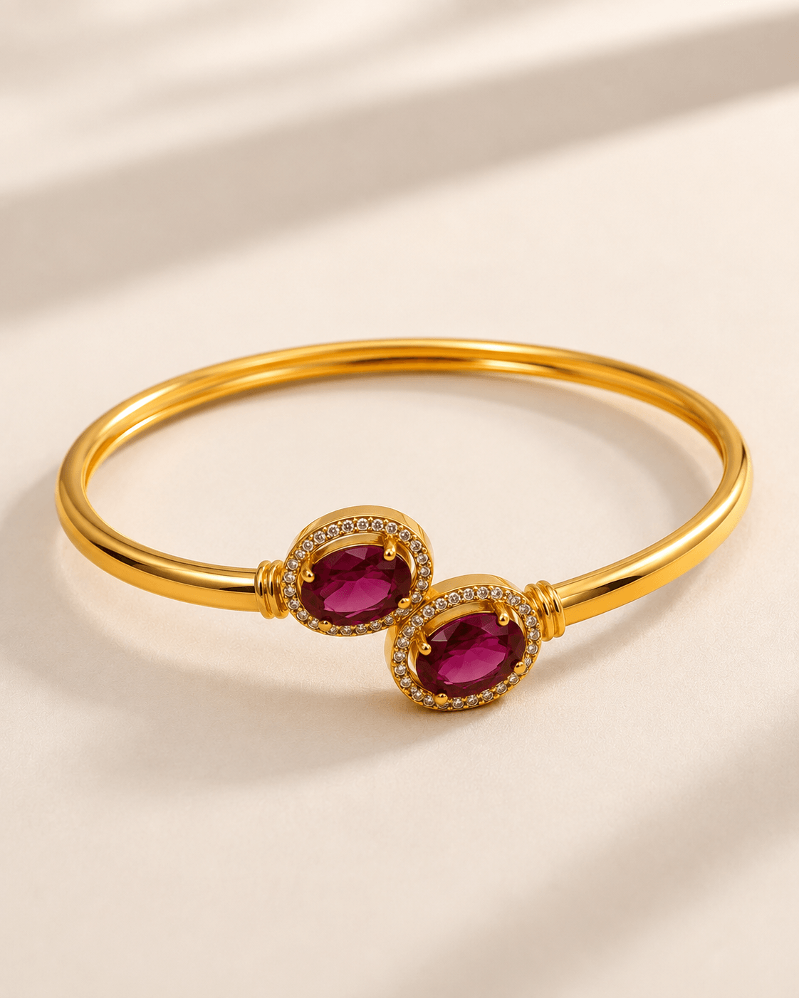 Ruby Embrace Bangle | ADBG-05
