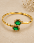 Emerald Embrace Bangle | ADBG-06