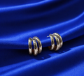 Silver plated Anti Tarnish stud