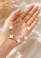 White Clover Bracelet